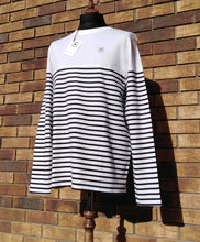 Load image into Gallery viewer, CAPRI LONG SLEEVE STRIPED T-SHIRT