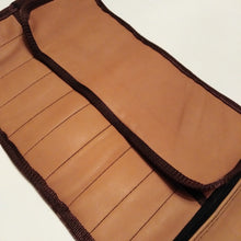 Load image into Gallery viewer, ITALIAN LEATHER VESPA SCOOTER TOOL ROLL