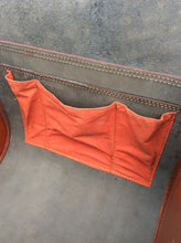 Load image into Gallery viewer, JUSTINTOSCOOTERS ITALIAN LEATHER HELMET ROLL CASE