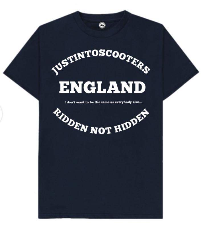 ENGLAND SCOOTER T-SHIRT