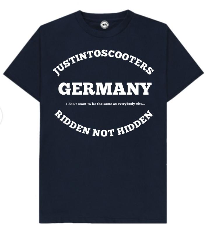 GERMANY SCOOTER T-SHIRT