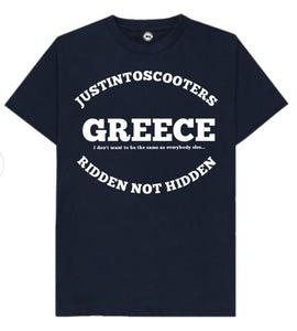GREECE SCOOTER T-SHIRT