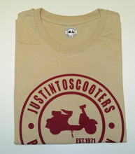 Load image into Gallery viewer, JUSTINTOSCOOTERS CLASSIC LOGO T-SHIRTS