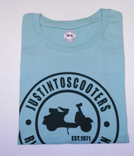 Load image into Gallery viewer, JUSTINTOSCOOTERS CLASSIC LOGO T-SHIRTS