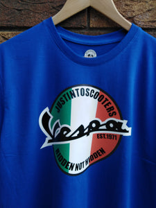 VESPA ITALIAN LOGO T-SHIRT