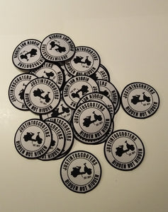 JUSTINTOSCOOTERS LOGO PATCHES