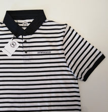 Load image into Gallery viewer, JUSTINTOSCOOTERS STRIPED POLO SHIRT