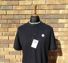 Load image into Gallery viewer, JUSTINTOSCOOTERS STAND COLLAR POLO SHIRT