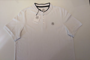 JUSTINTOSCOOTERS STAND COLLAR POLO SHIRT