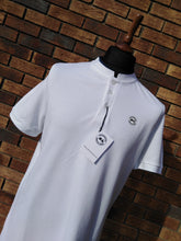 Load image into Gallery viewer, JUSTINTOSCOOTERS STAND COLLAR POLO SHIRT