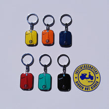 Load image into Gallery viewer, VESPA LEGSHIELD KEYRING