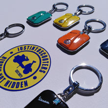 Load image into Gallery viewer, VESPA LEGSHIELD KEYRING