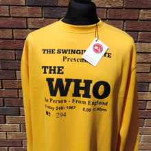 Load image into Gallery viewer, THE WHO 294 TICKET SWEATSHIRT