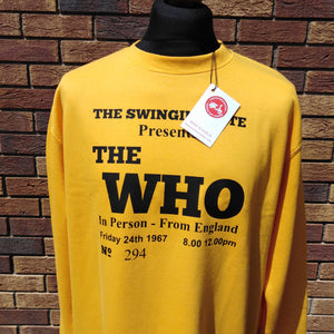 THE WHO 294 TICKET SWEATSHIRT