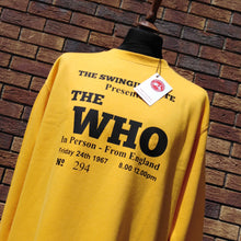 Load image into Gallery viewer, THE WHO 294 TICKET SWEATSHIRT