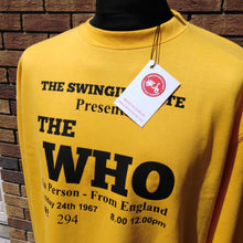 Load image into Gallery viewer, THE WHO 294 TICKET SWEATSHIRT