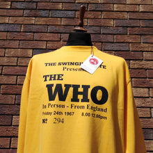 Load image into Gallery viewer, THE WHO 294 TICKET SWEATSHIRT