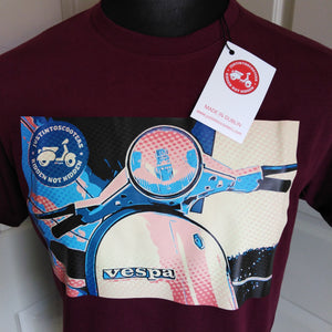 UPFRONT POP ART SCOOTER T-SHIRT