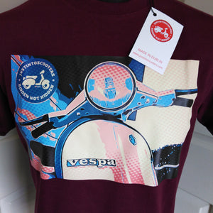 UPFRONT POP ART SCOOTER T-SHIRT