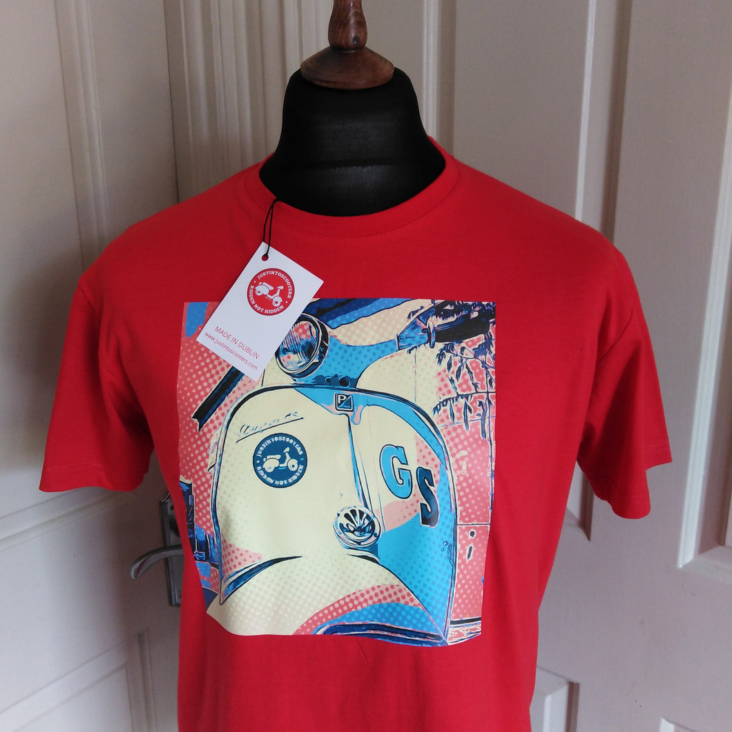 GS POP ART SCOOTER T-SHIRT