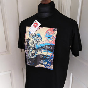 ENGINE POP ART SCOOTER T-SHIRT