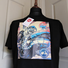 Load image into Gallery viewer, ENGINE POP ART SCOOTER T-SHIRT