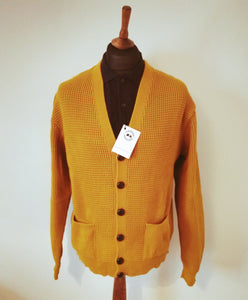 WAFFLE KNIT CARDIGAN