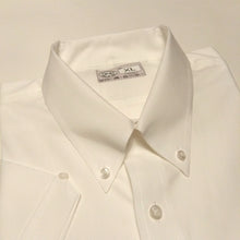 Load image into Gallery viewer, JUSTINTOSCOOTERS WHITE OXFORD COTTON SHORT SLEEVE SHIRT