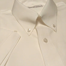 Load image into Gallery viewer, JUSTINTOSCOOTERS WHITE OXFORD COTTON SHORT SLEEVE SHIRT