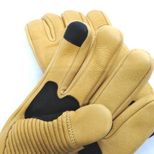 Load image into Gallery viewer, VESPA LEATHER ITALIAN SCOOTER GLOVES