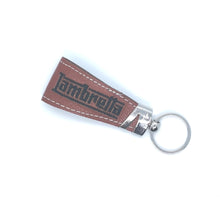 Load image into Gallery viewer, LAMBRETTA ITALIAN LEATHER SCOOTER KEYRING