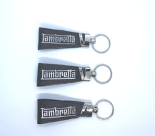 Load image into Gallery viewer, LAMBRETTA ITALIAN LEATHER SCOOTER KEYRING