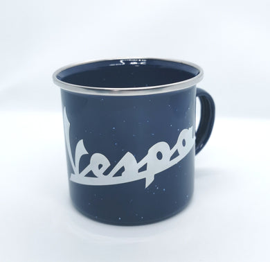 VESPA ENAMEL MUG