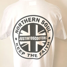 Load image into Gallery viewer, BRITISH JUSTINTOSCOOTER NS T-SHIRT
