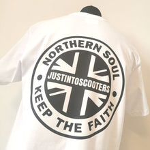 Load image into Gallery viewer, BRITISH JUSTINTOSCOOTER NS T-SHIRT