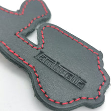 Load image into Gallery viewer, LAMBRETTA ITALIAN LEATHER SHAPE SCOOTER KEYRING