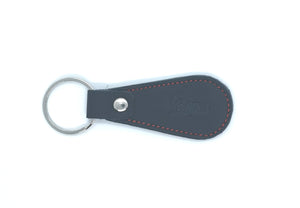 VESPA TEARDROP ITALIAN LEATHER SCOOTER KEYRING