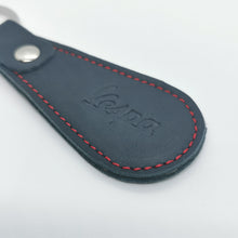 Load image into Gallery viewer, VESPA TEARDROP ITALIAN LEATHER SCOOTER KEYRING