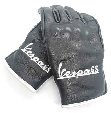 VESPA GS LEATHER ITALIAN SCOOTER GLOVES