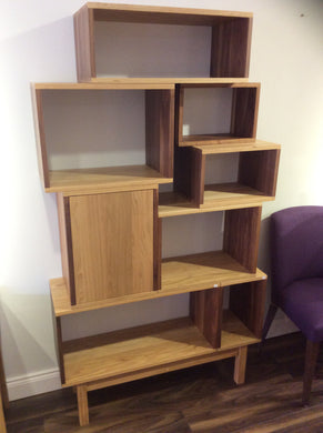 Solid Walnut / Oak Vinyl Storage Sytem