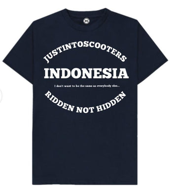 INDONESIA SCOOTER T-SHIRT