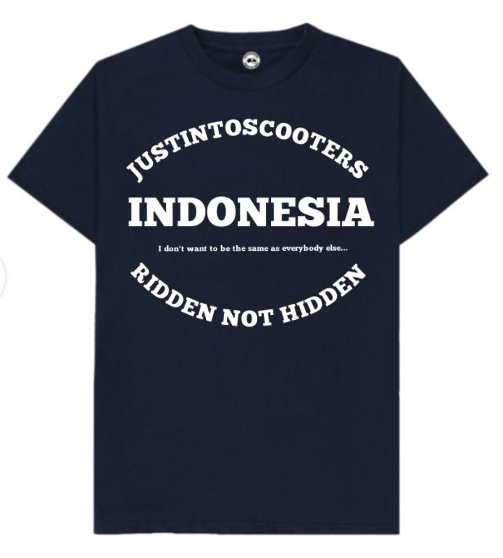 INDONESIA SCOOTER T-SHIRT