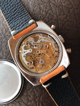 Load image into Gallery viewer, Vintage All Steel Nivada Grenchen Chronograph Landeron 187 36,5mm