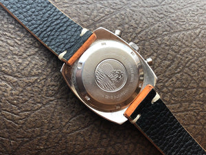 Vintage All Steel Nivada Grenchen Chronograph Landeron 187 36,5mm