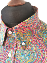 Load image into Gallery viewer, Multi Paisley Mod Shirt