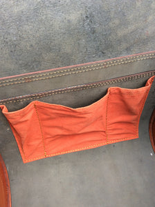 JUSTINTOSCOOTERS ITALIAN LEATHER HELMET ROLL CASE
