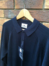 Load image into Gallery viewer, Cotton sweater with polo collar
