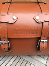 Load image into Gallery viewer, JUSTINTOSCOOTERS ITALIAN LEATHER HELMET ROLL CASE
