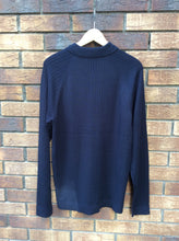 Load image into Gallery viewer, Cotton sweater with polo collar
