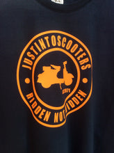Load image into Gallery viewer, JUSTINTOSCOOTERS LOGO T-SHIRT